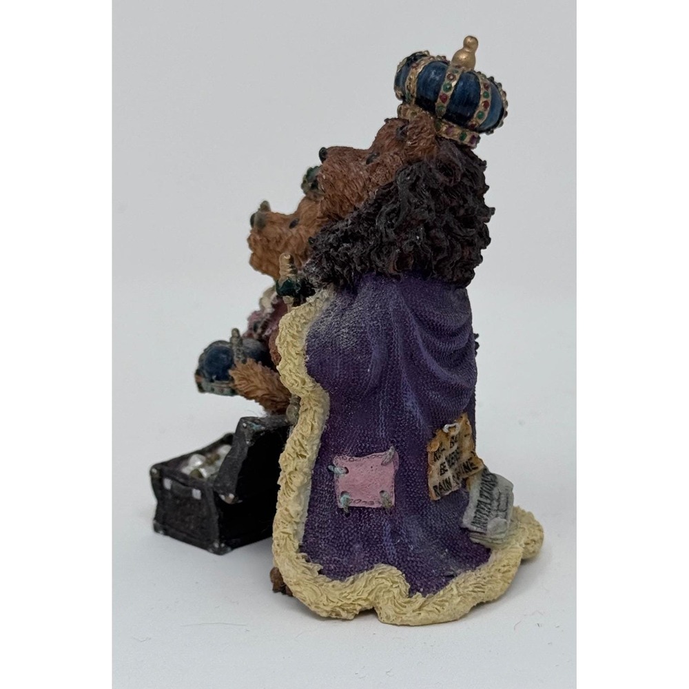 Boyds Bears – "Aurora and Rex...Saving the Family Jewels" – Resin Lion Figurine - Picture 6 of 13